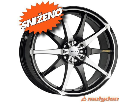 SHURIKEN 6.50X15 ET48 5/100 DOTZ (60,1) Black/polished